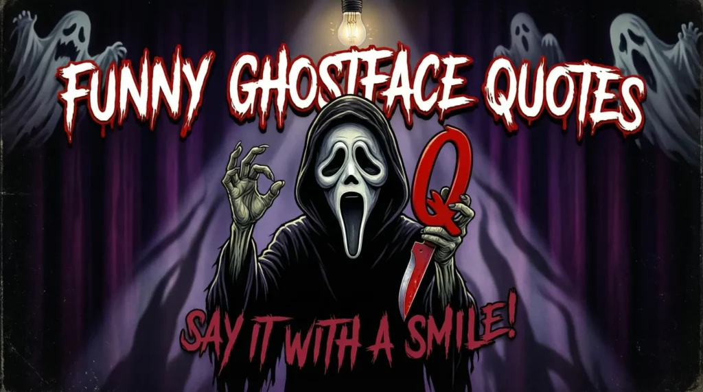 Funny Ghostface Quotes