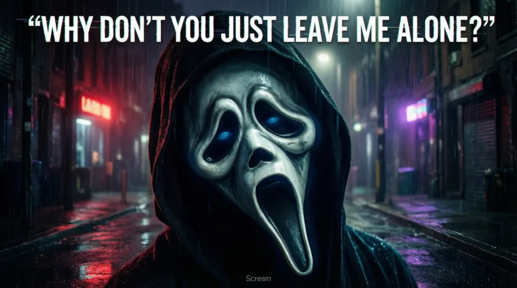 Ghostface Quotes for Instagram