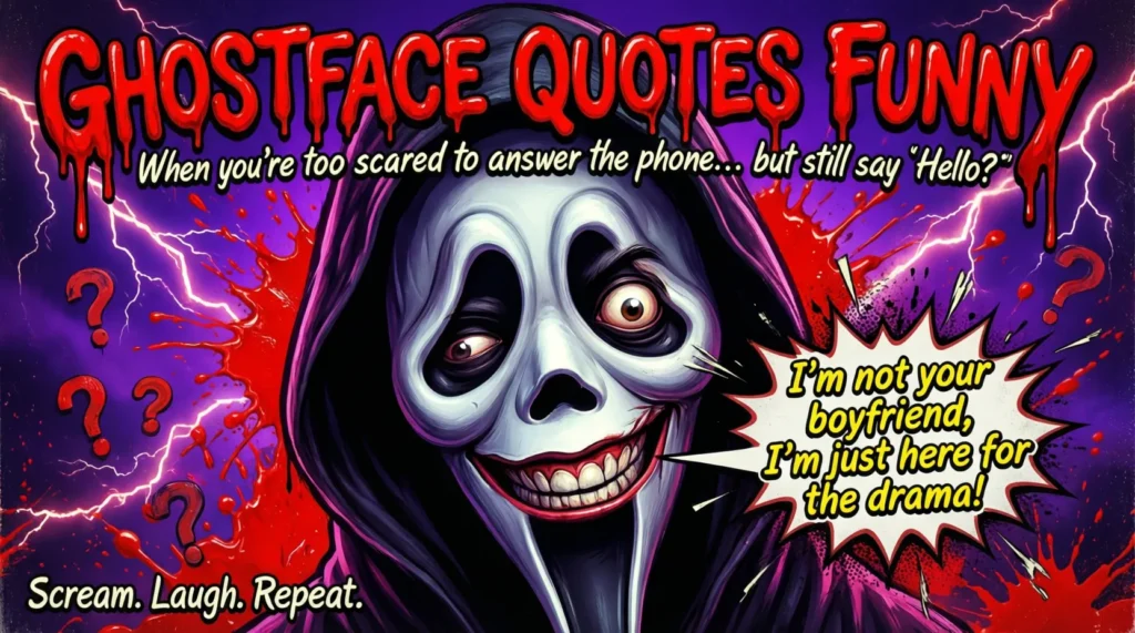 Ghostface Quotes Funny