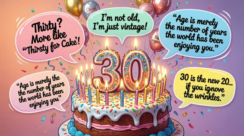 30th Birthday Quotes Funny