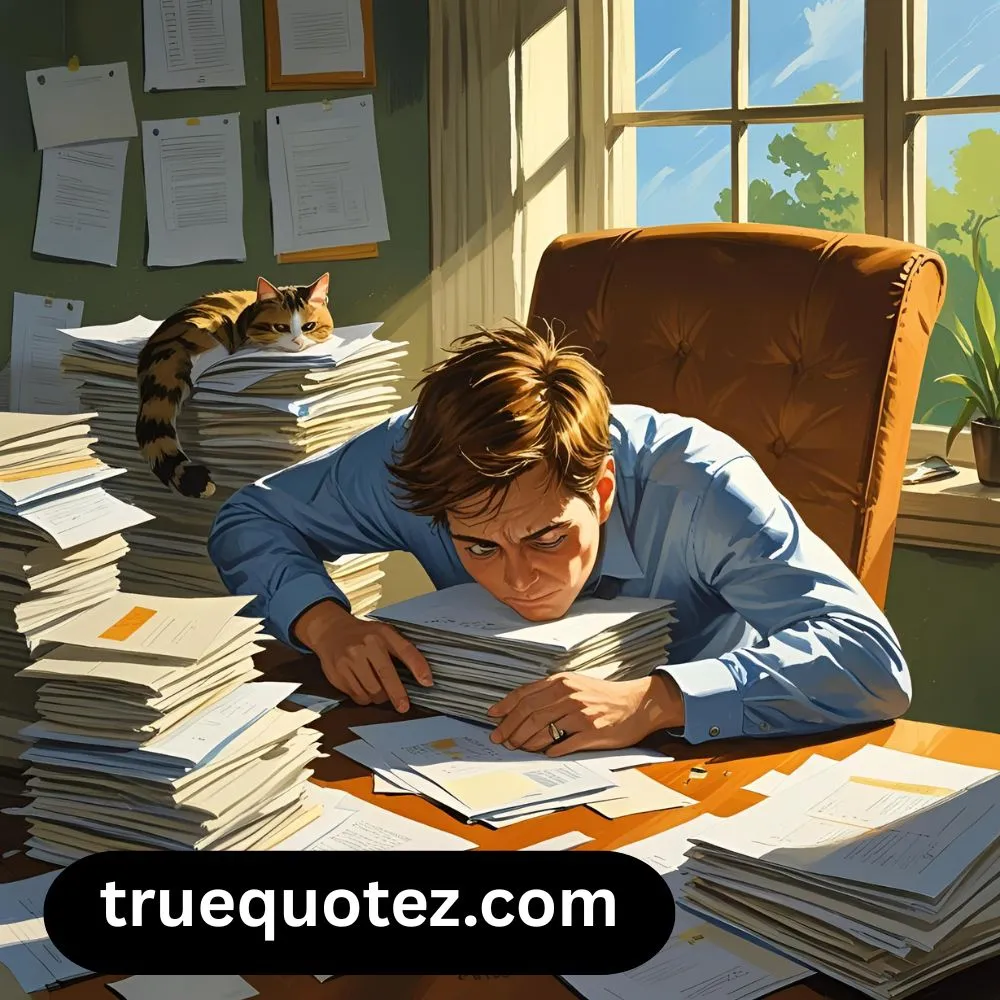 Funny Quotes About Work Stress