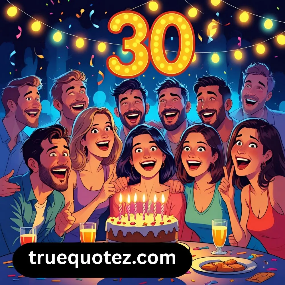jokes funny 30th birthday quotes