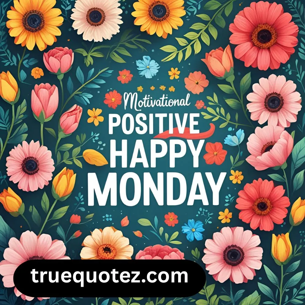 Motivational Positive Happy Monday Quotes
