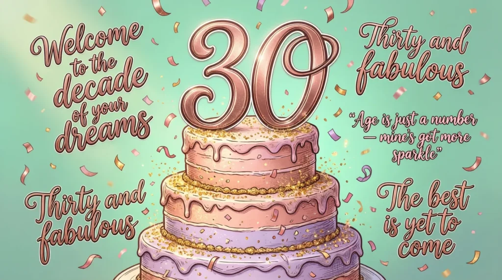 Turning 30 30th Birthday Quotes
