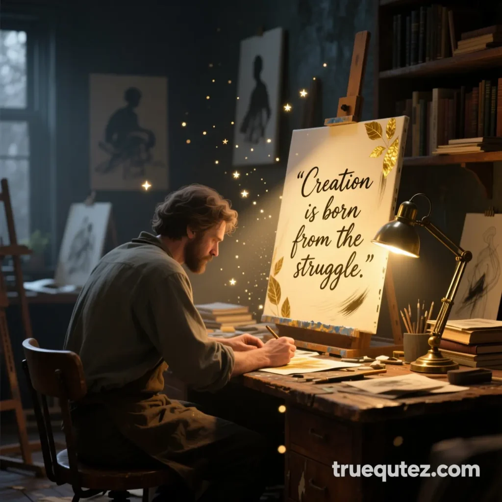 Artist Quotes on the Creative Struggle