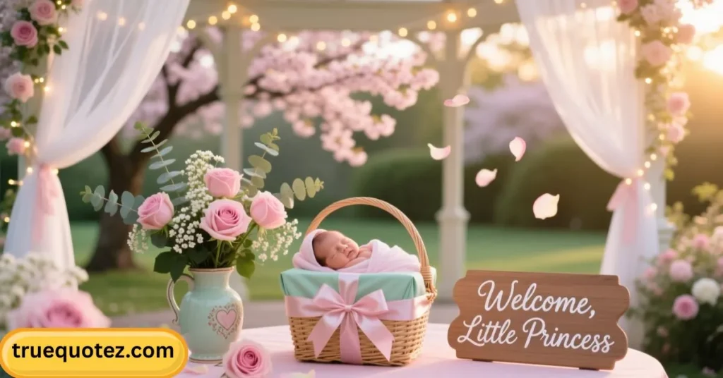 Blessing Baby Shower Quotes for Girl 