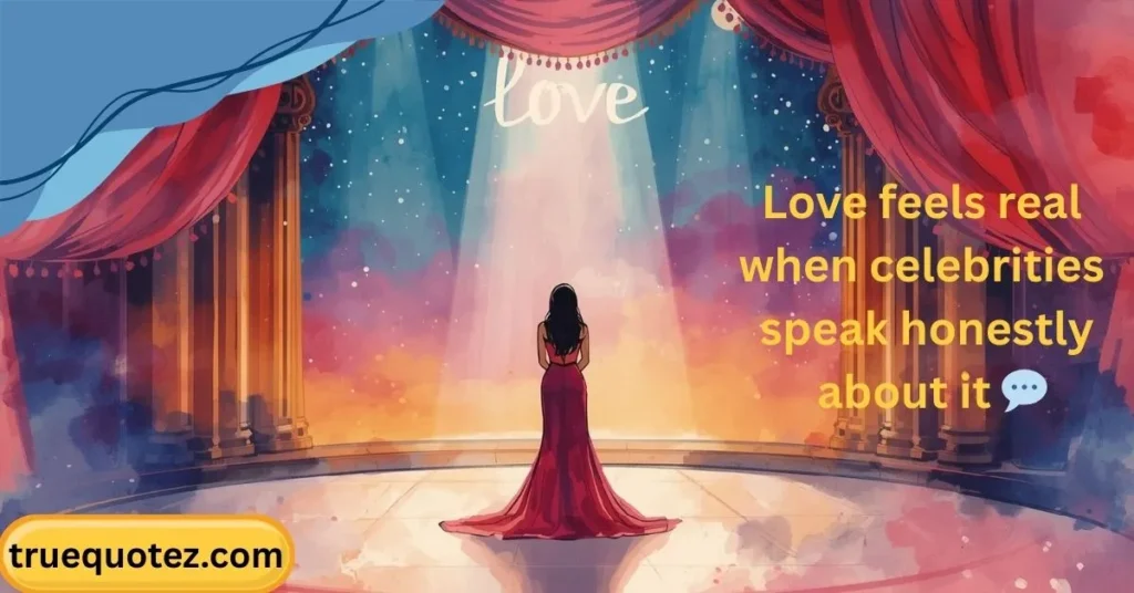 Celebrity Quotes About Love