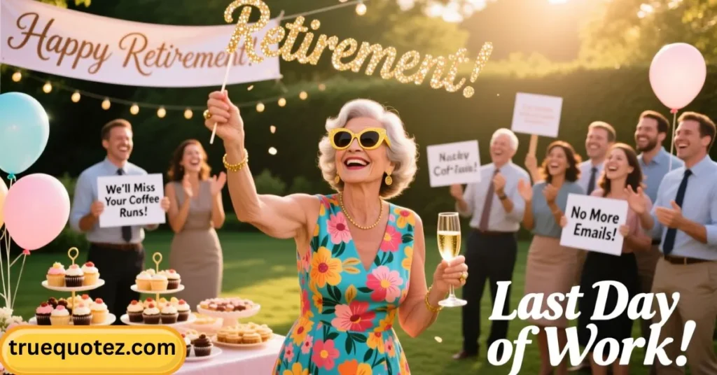Funny Retirement Quotes for Woman 