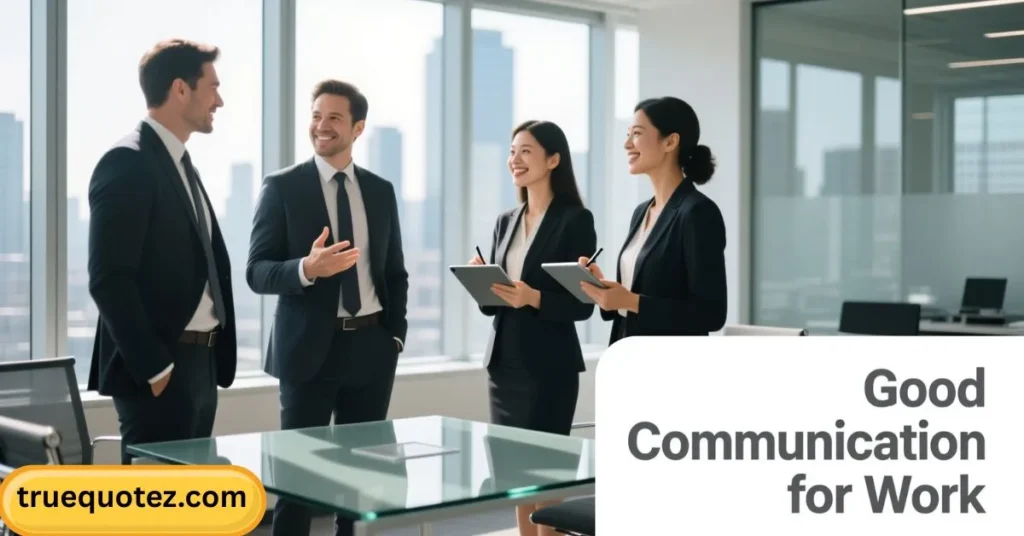 Good Communication Quotes for Work 