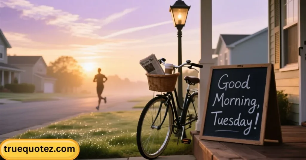 Good Morning Quotes for Tuesday