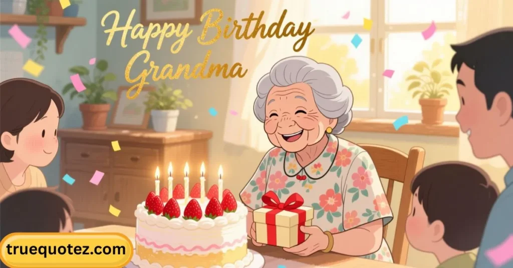 Happy Birthday Quotes for Grandma