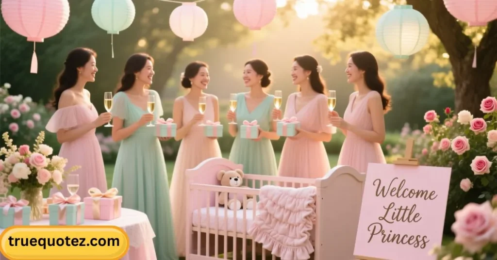 Short Baby Shower Quotes for Girl 