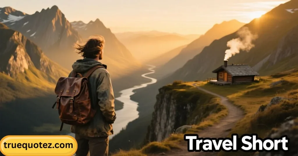 Travel Quotes Short