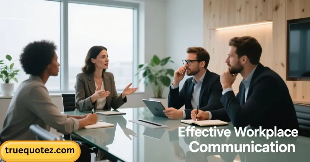 Workplace Communication Quotes for Work