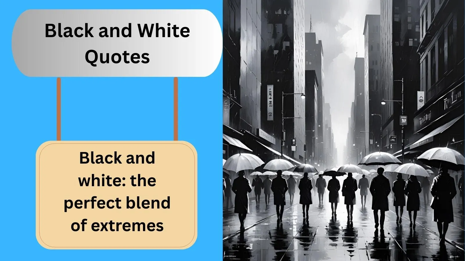 Read more about the article 800+Best Black and White Quotes for 2025