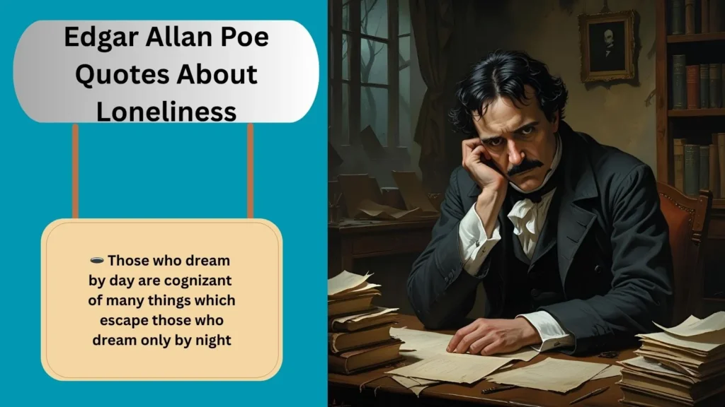 Edgar Allan Poe Quotes About Loneliness