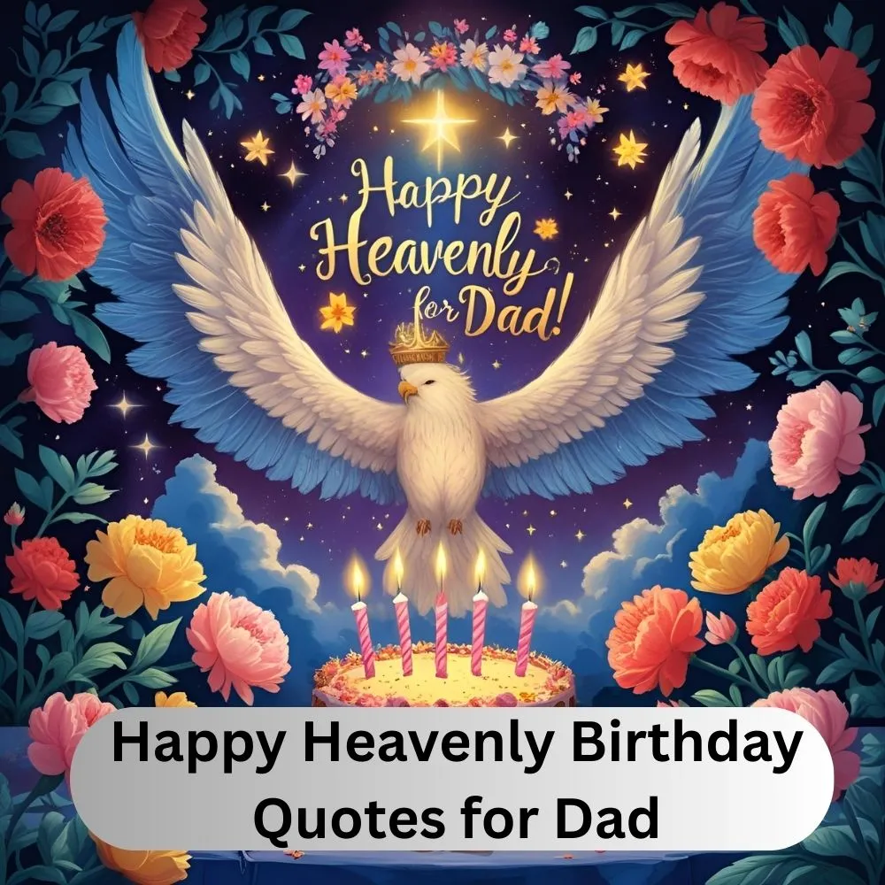 Happy Heavenly Birthday Quotes for Dad