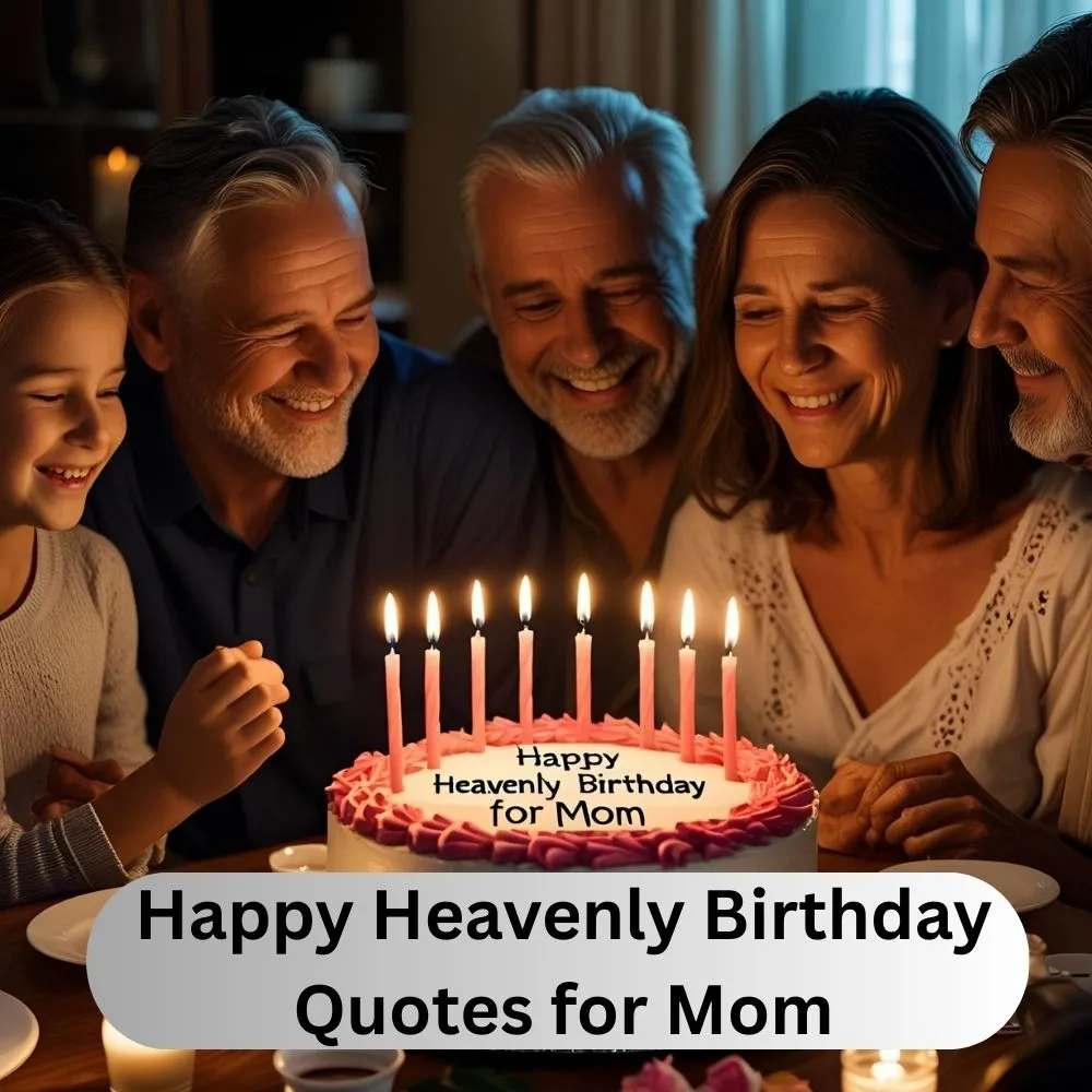 Happy Heavenly Birthday Quotes for Mom