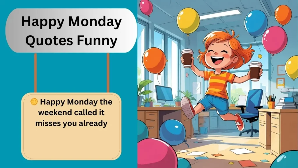 Happy Monday Quotes Funny