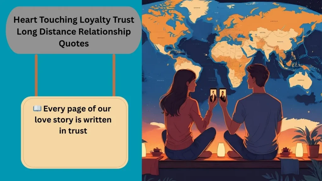 Heart Touching Loyalty Trust Long Distance Relationship Quotes