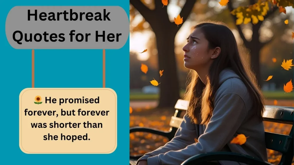 Heartbreak Quotes for Her