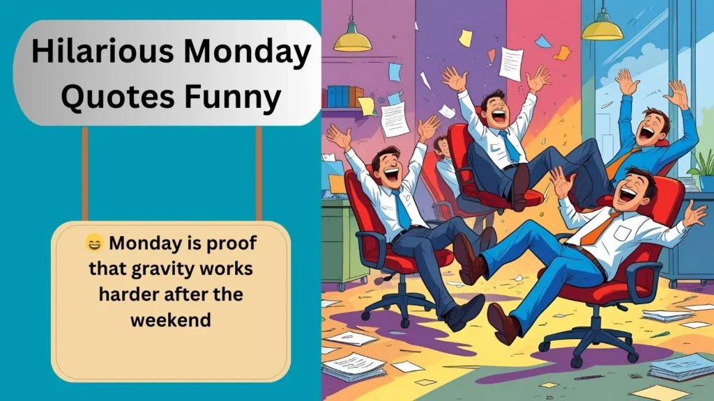 Hilarious Monday Quotes Funny