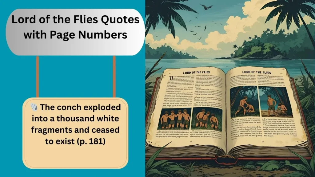 Lord of the Flies Quotes with Page Numbers