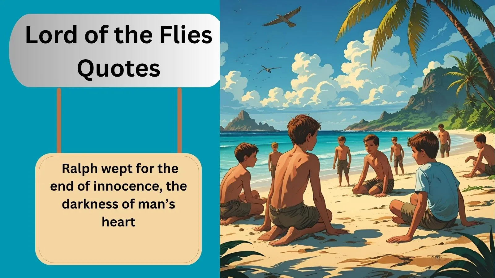 Read more about the article 300+Best Lord of the Flies Quotes for 2025