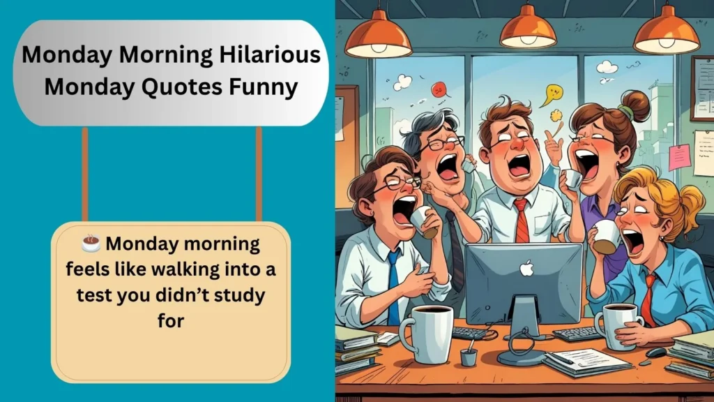 Monday Morning Hilarious Monday Quotes Funny