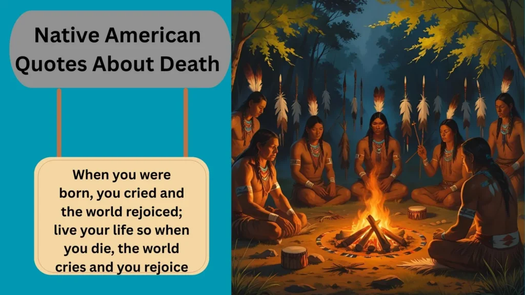 Native American Quotes About Death