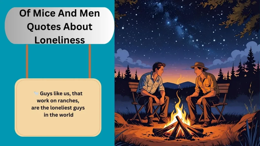 Of Mice And Men Quotes About Loneliness