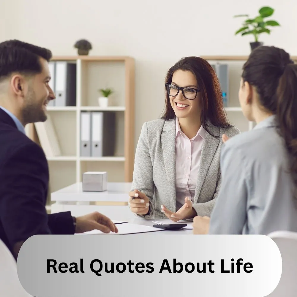 Real Quotes About Life