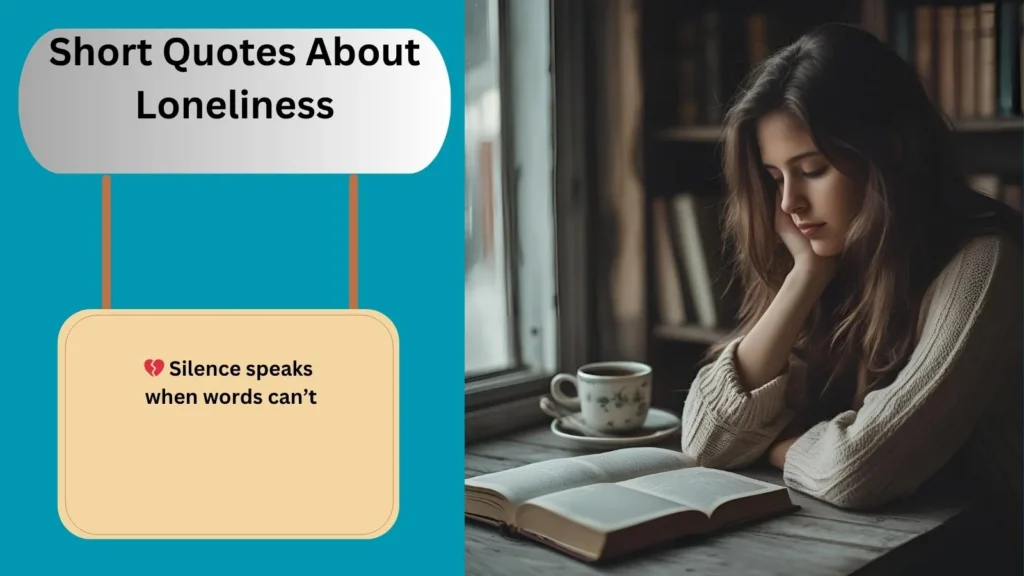 Short Quotes About Loneliness