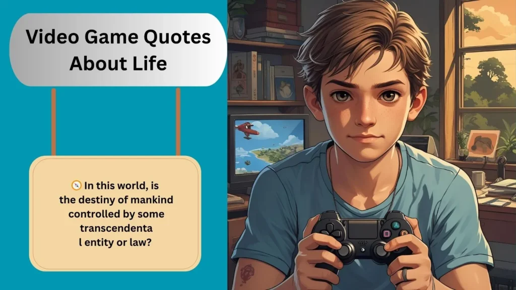 Video Game Quotes About Life