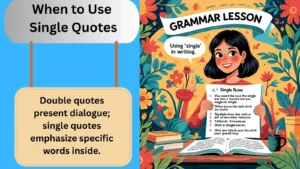 Read more about the article Top 200+Best When to Use Single Quotes for 2025