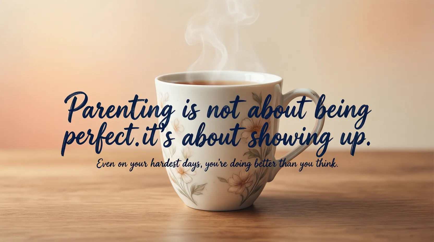 Read more about the article Parenting Quotes for Hard Times Gentle Words Just for You 🤍 (2026)